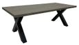 Dallas Dining Table - Grey - 6 Seater - 180cm