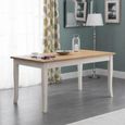 Davenport Dining Table - 6 Seater - 150cm - Ivory