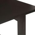 Diamond Dining Table - 8 Seater - 231cm - Black - Oak