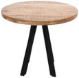 Dispur Solid Mango Wood 2 Seater Round Dining Table