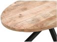 Dispur Solid Mango Wood 6 Seater Oval Dining Table