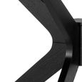 Duncan Round Dining Table - 2 Seater - 105cm - Black