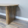 Dining Table - Mango Wood - 6 Seater - 185cm - Oval