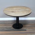 Dining Table - Wooden - 2 Seater - Round - 107cm