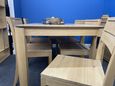 Slice Extending Dining Table - 6-10 Seater - 160cm-240cm - Oak - EX Display