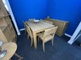 Slice Extending Dining Table - 6-10 Seater - 160cm-240cm - Oak - EX Display