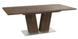 Extending Dining Table - 6-10 Seater - 176cm-276cm - Walnut - SM37 - EX Display