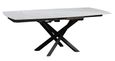 Elia Pearla Grey Ceramic 4-6 Seater Extending Dining Table - 120cm-180cm