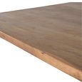 Enna Dining Table - Acacia Wood - 6 Seater - Spider Legs - Sizes Available