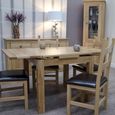 Elegance Extending Dining Table - 4-6 Seater - 90cm-150cm - Oak