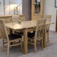 Elegance Extending Dining Table - 4-6 Seater - 90cm-150cm - Oak
