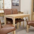 Elegance Dining Table - 4 Seater - 120cm - Oak