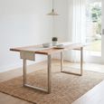 Fargo Dining Table Type B - Oak - Variation Available