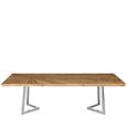 Gabar Dining Table - 10 Seater - 240cm - Natural Bamboo Wood