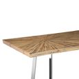 Gabar Dining Table - 10 Seater - 240cm - Natural Bamboo Wood