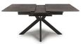 Galaxy Extending Dining Table - Brown Ceramic - 4-6 Seater - 140cm-180cm