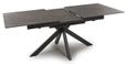 Galaxy Extending Dining Table - Brown Ceramic - 6-8 Seater - 160cm-200cm
