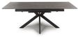 Galaxy Extending Dining Table - Brown Ceramic - 6-8 Seater - 160cm-200cm