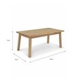 Hambledon Dining Table Natural Oak