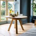Hambledon Round Dining Table Natural Oak