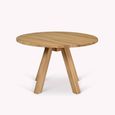 Hambledon Round Dining Table Natural Oak