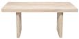 Hanover Ribbed Mango Wood 6 Seater Dining Table