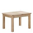 Hayley Dining Table - 4-6 Seater - 120cm-153cm - Extending - Oak