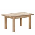 Hayley Dining Table - 4-6 Seater - 120cm-153cm - Extending - Oak