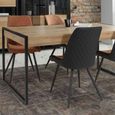 High Rock Oak Effect 6 Seater Dining Table