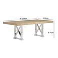 Impero Dining Table - Marble with Stainless Steel Pedestal Base - Variation Available