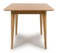 Jenson Oak Dining Table - Square - 2 Seater - 80cm