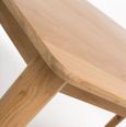 Jenson Oak Dining Table - 6 Seater - 160cm
