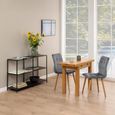 Kenley Dining Table - 2 Seater - Drop Leaf - 45cm-90cm - Oak