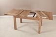 Kent Oak 4-6 Seater Extending Dining Table - 123.6cm-198.4cm