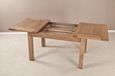 Kent Oak 4-6 Seater Extending Dining Table - 123.6cm-198.4cm