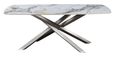 Lacey Grey Ceramic 6 Seater Dining Table