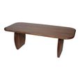 Monterey Dining Table - Dark Wood - 8 Seater - 220cm