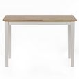 Linwood Dining Table - 114cm - 4 Seater - White Painted