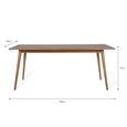 Longcot Dining Table Natural