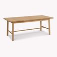 Longworth Extension Dining Table Natural Oak