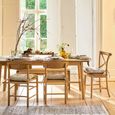 Longworth Extension Dining Table Natural Oak