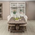 Lovina Dining Table - 10 Seater - 240cm - Pine Wood