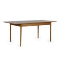 Lowry Extending Dining Table - 4-6 Seater - 140cm-180cm - Cherry Wood - Retro Style