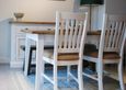 Lulworth White Reclaimed Pine 150cm-200cm Extending Dining Table