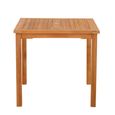 Marbrook Outdoor Teak Square Dining Table