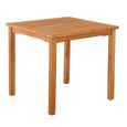 Marbrook Outdoor Teak Square Dining Table
