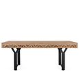 Marlee Dining Table - Mango Wood - Geometric - 8 Seater - 200cm