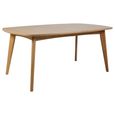 Marte Extending Dining Table - 6-10 Seater - 180cm-270cm - Oak