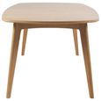 Marte Extending Dining Table - 6-10 Seater - 180cm-270cm - Oak