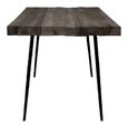 Mason Dining Table - 6 Seater - 180cm - Stone Grey Oak